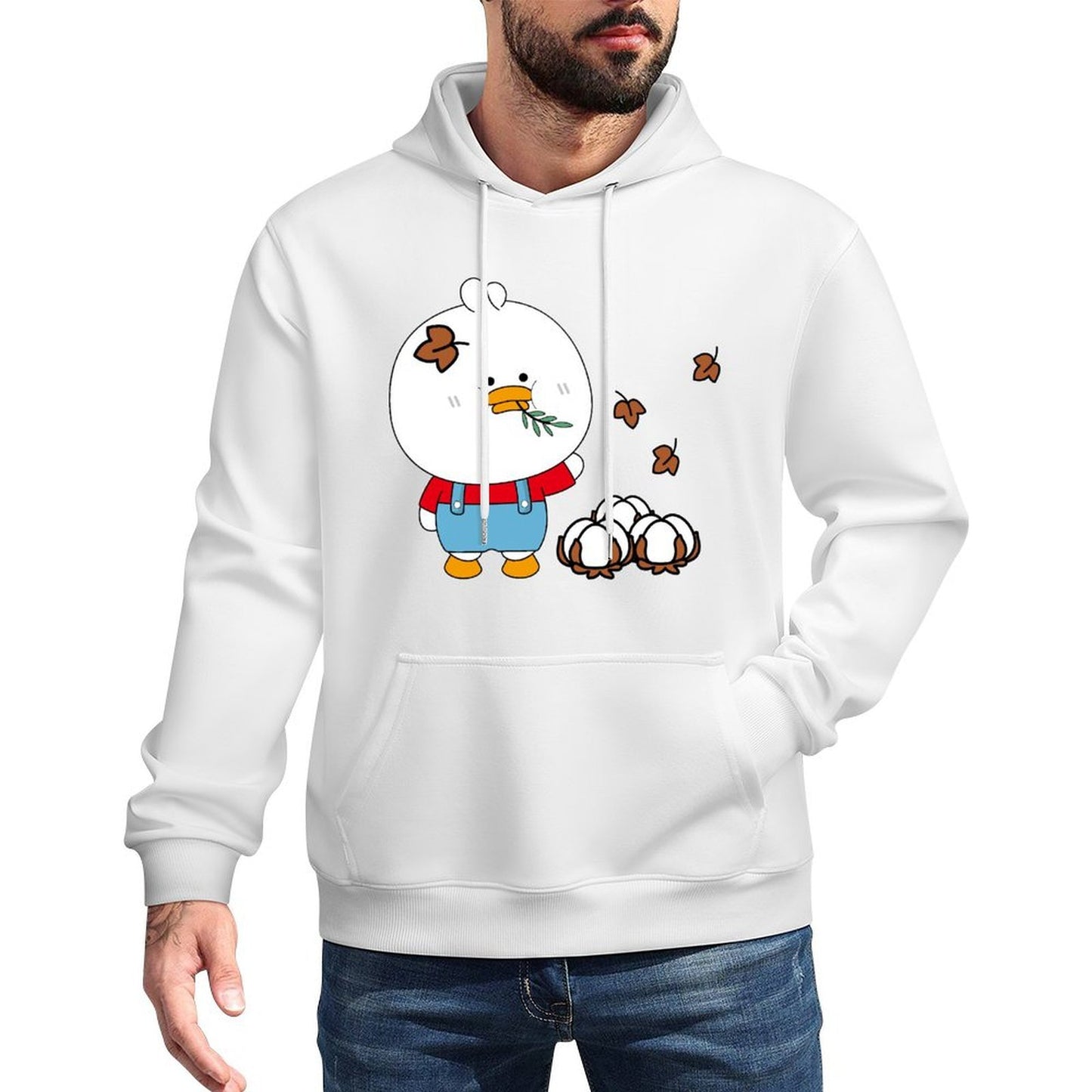 LooseFit EverydayComfort Front Graphic Hoodies