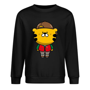 Front Patterned Long Sleeve TopVintage Vibrant Colors