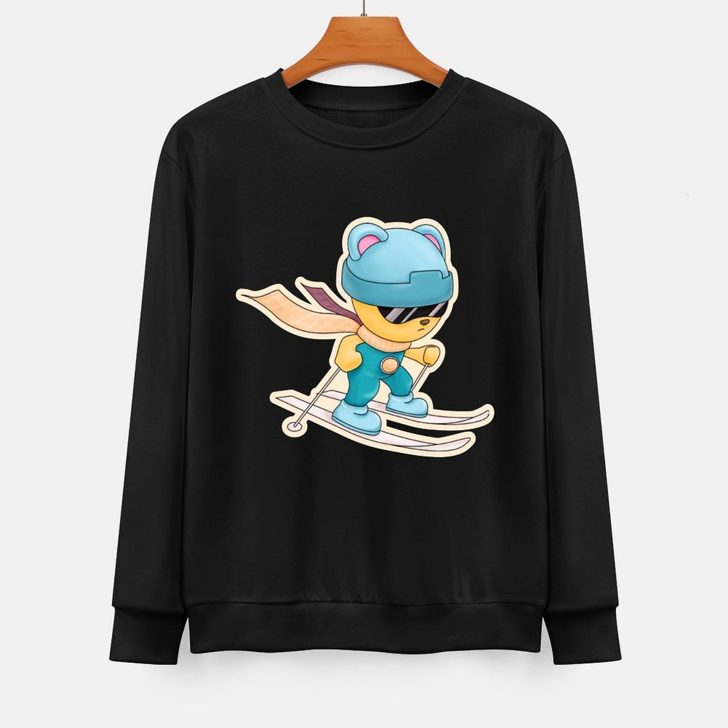 IPIB 250g Crew Neck Long Sleeve Sweatshirt Front GraphicCrew Neck Long Sleeve Sweatshirt6000049-3