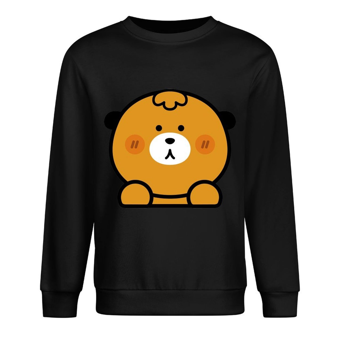 Front Patterned Long Sleeve TopTimelessComfort Neat