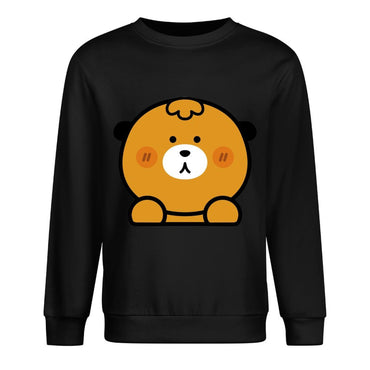 Front Patterned Long Sleeve TopTimelessComfort Neat