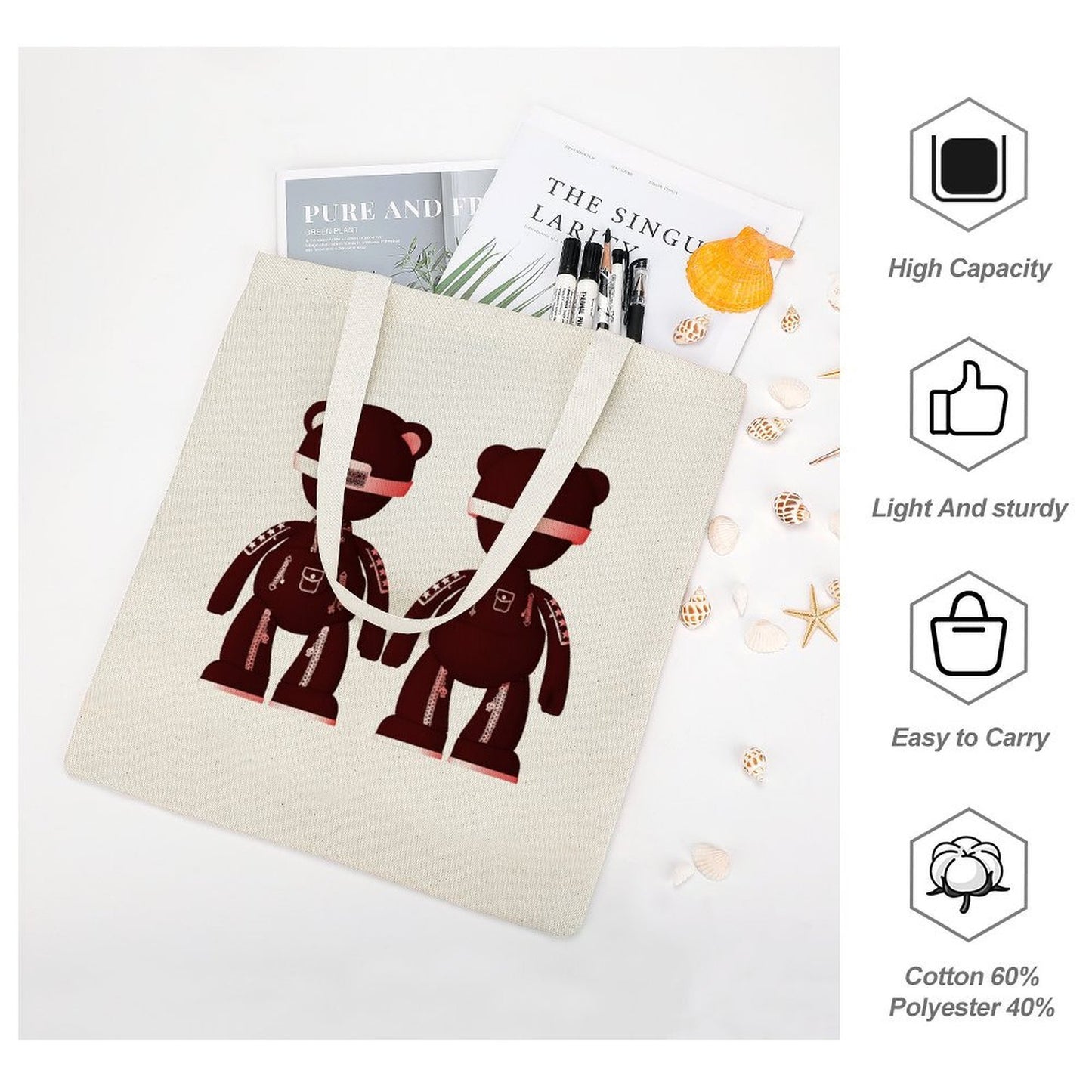 Understated Canvas Bag