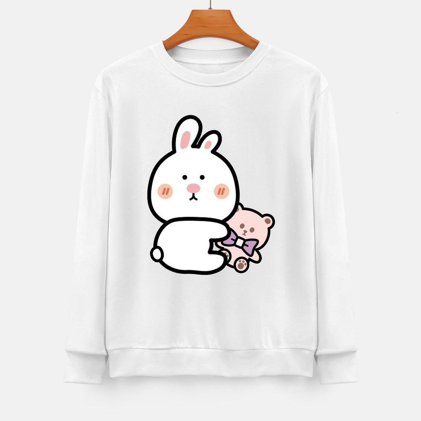 Front Patterned Long Sleeve TopRegularFit Indoor