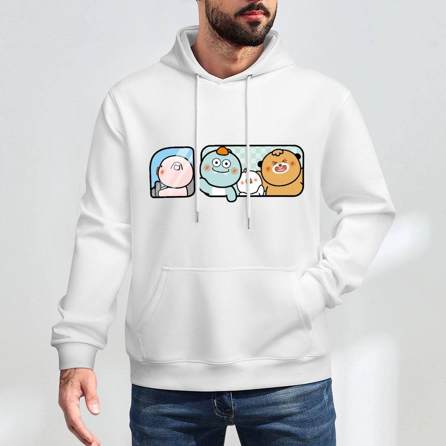 Front Graphic HoodiesRecycled Ultra Durable