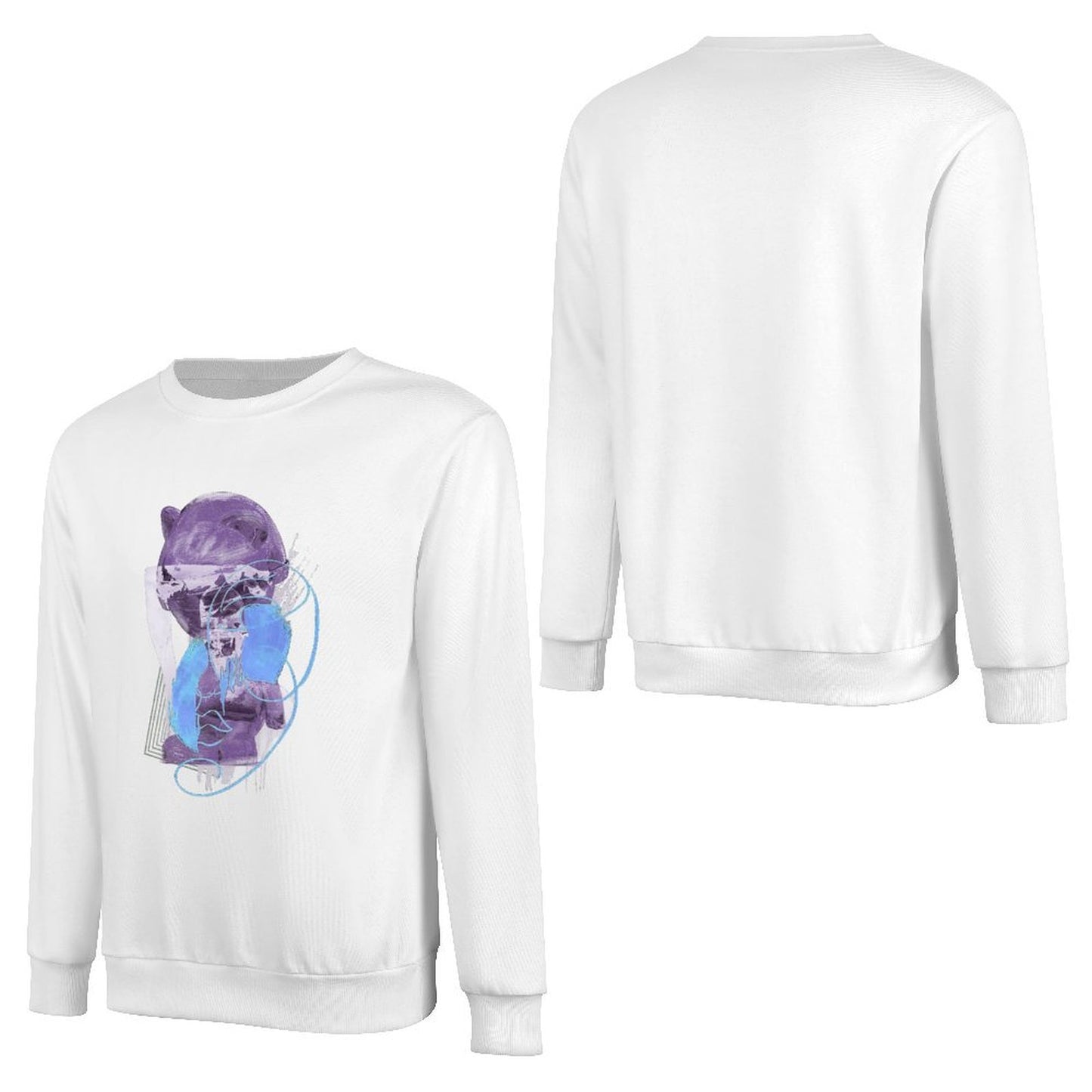 Long Sleeve With Front PatternUnisex Fitted