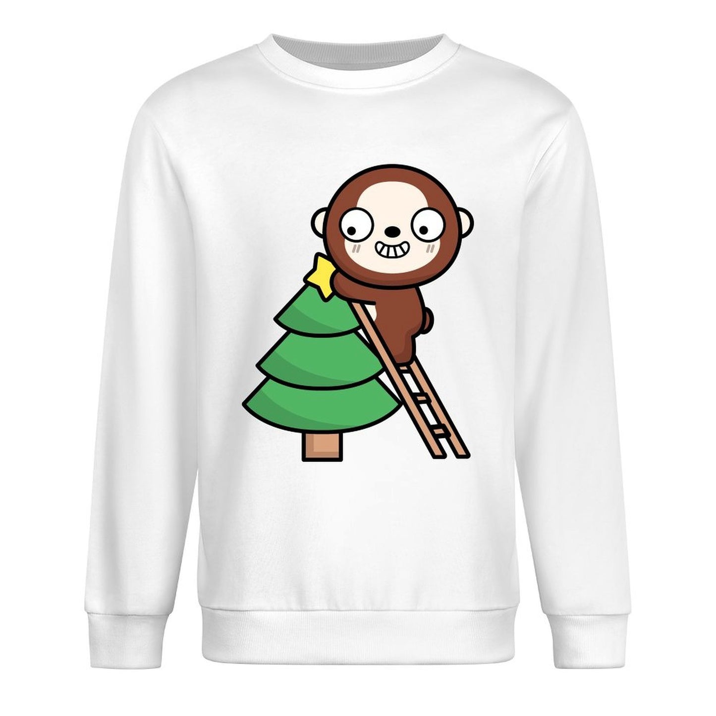 Front Patterned Long Sleeve TopPerformance Soft-Touch