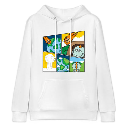 Indoor SmoothWear Front Graphic Hoodies