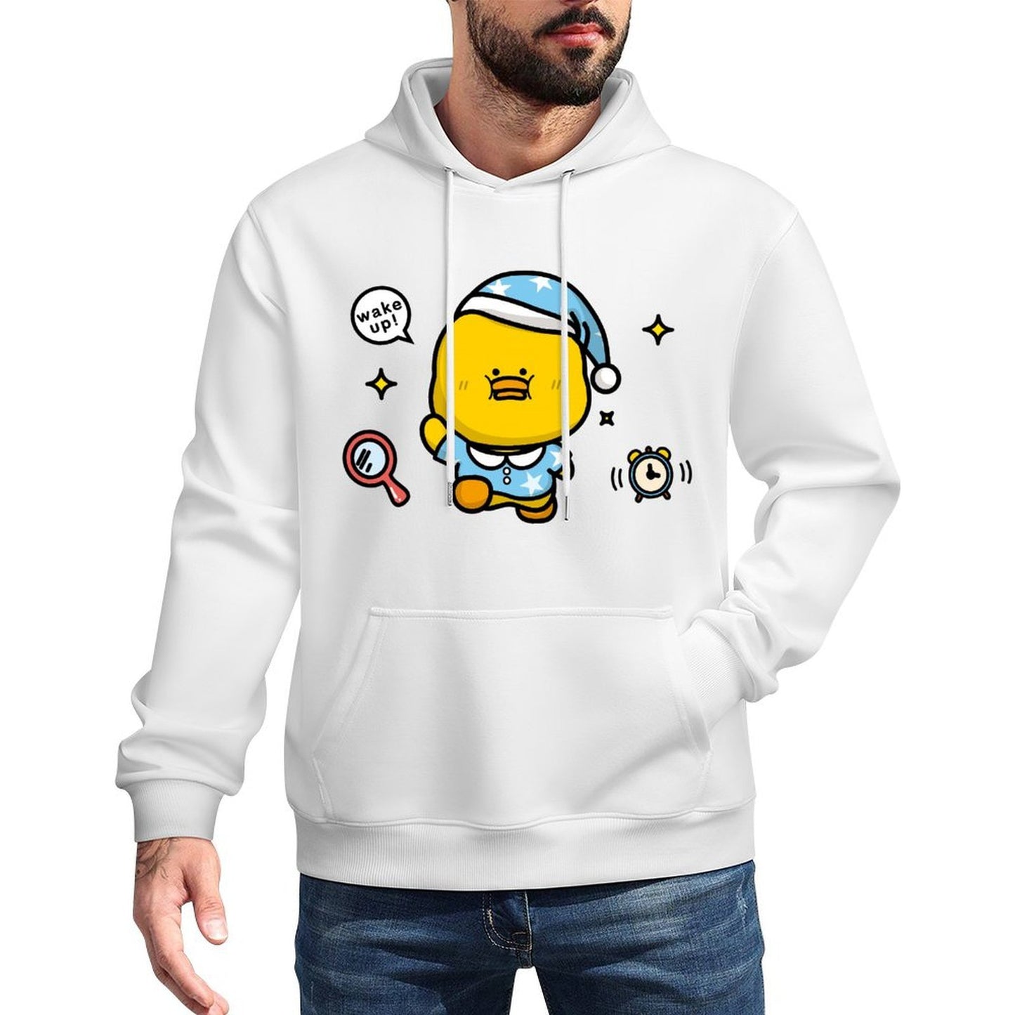IPBR 250g Hooded Pocket Sweatshirt Front GraphicMen's Hooded  Sweatshirt4001120