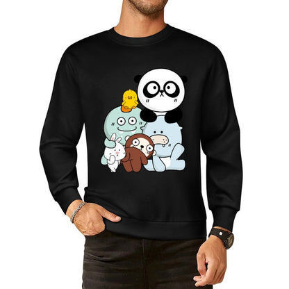 Front Patterned Long Sleeve TopRetro Performance