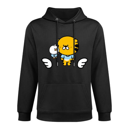 SoftTouch Crisp Print Front Graphic Hoodies