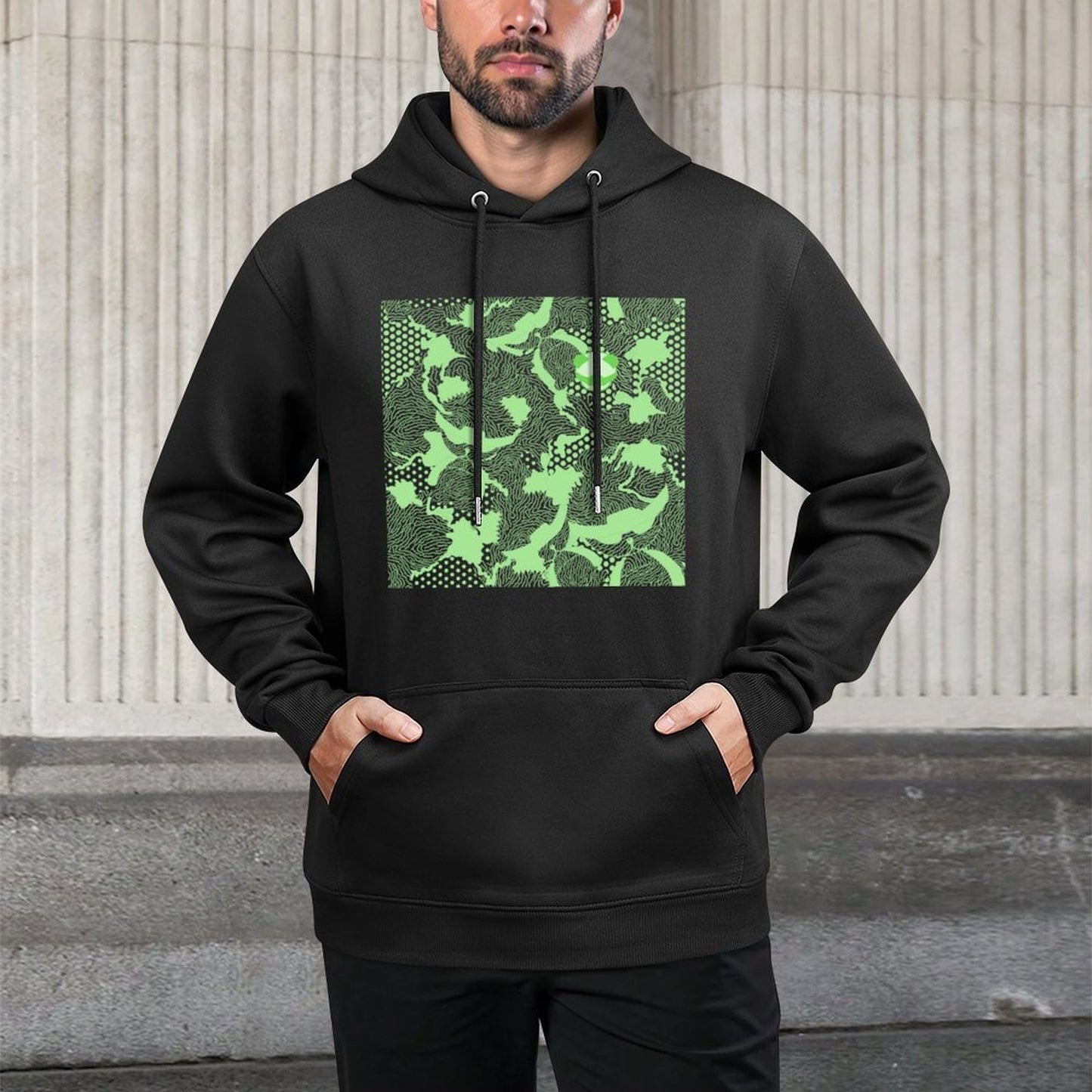 Hoodie Front PatternSimple