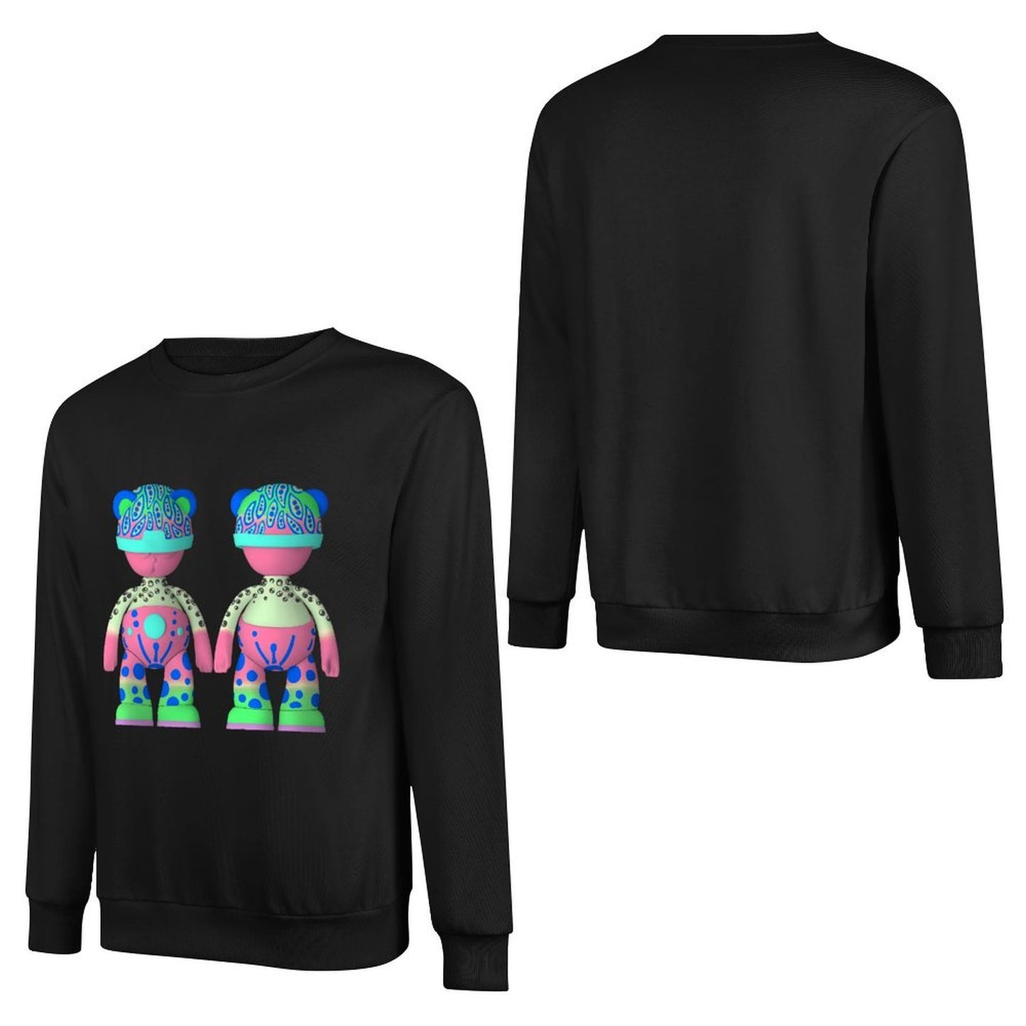 IPIB 250g Crew Neck Long Sleeve Sweatshirt Front GraphicCrew Neck Long Sleeve Sweatshirt6000079-1
