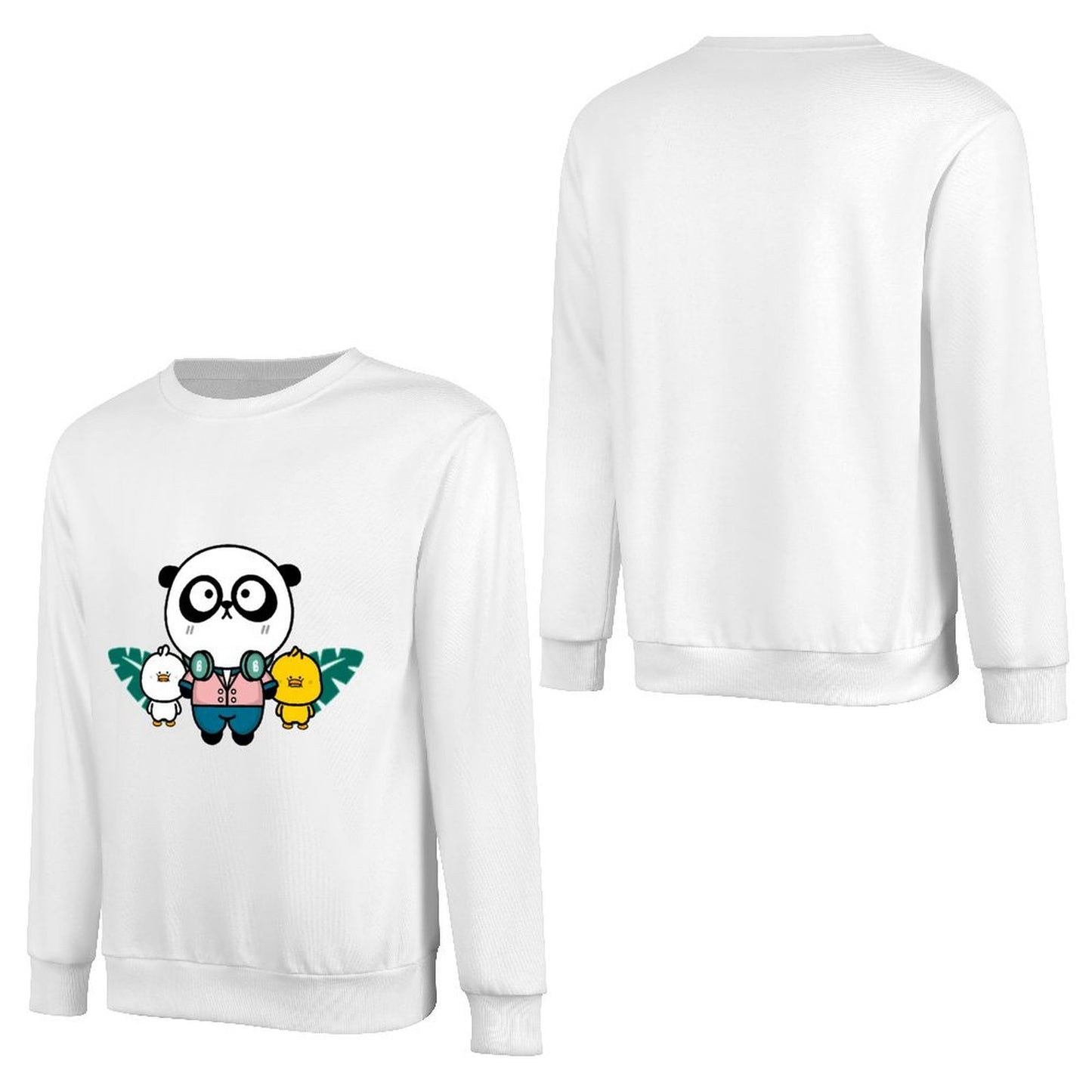 Front Patterned Long Sleeve TopComfort ClassicSeries