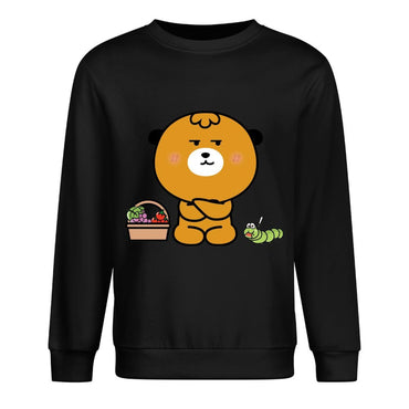 Front Patterned Long Sleeve TopClean Edges Easy-Care