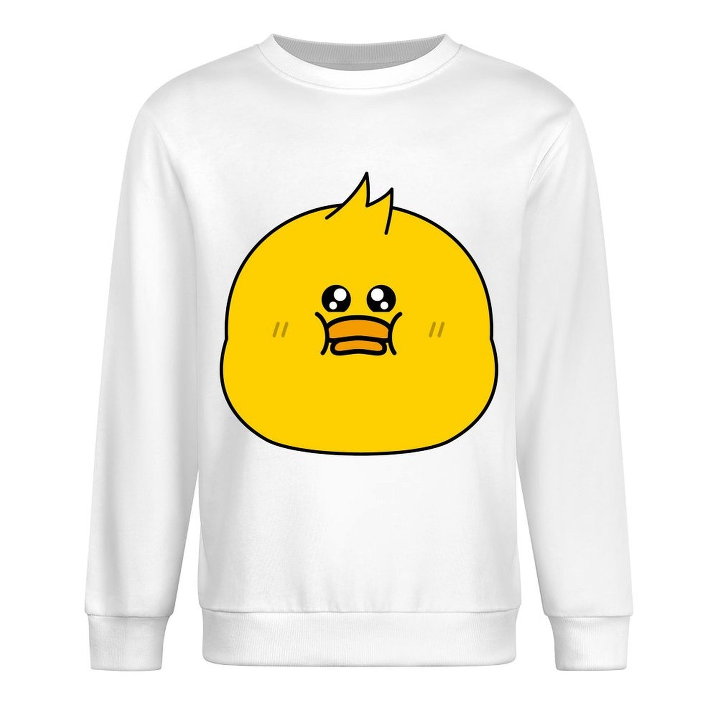 Front Patterned Long Sleeve TopBold Design-Your-Own