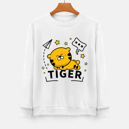Front Patterned Long Sleeve TopYearRound Retro