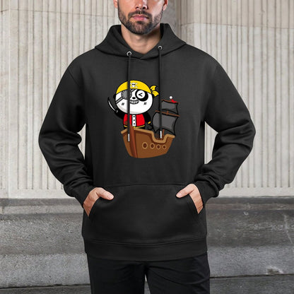 Crisp Print EssentialFit Front Graphic Hoodies