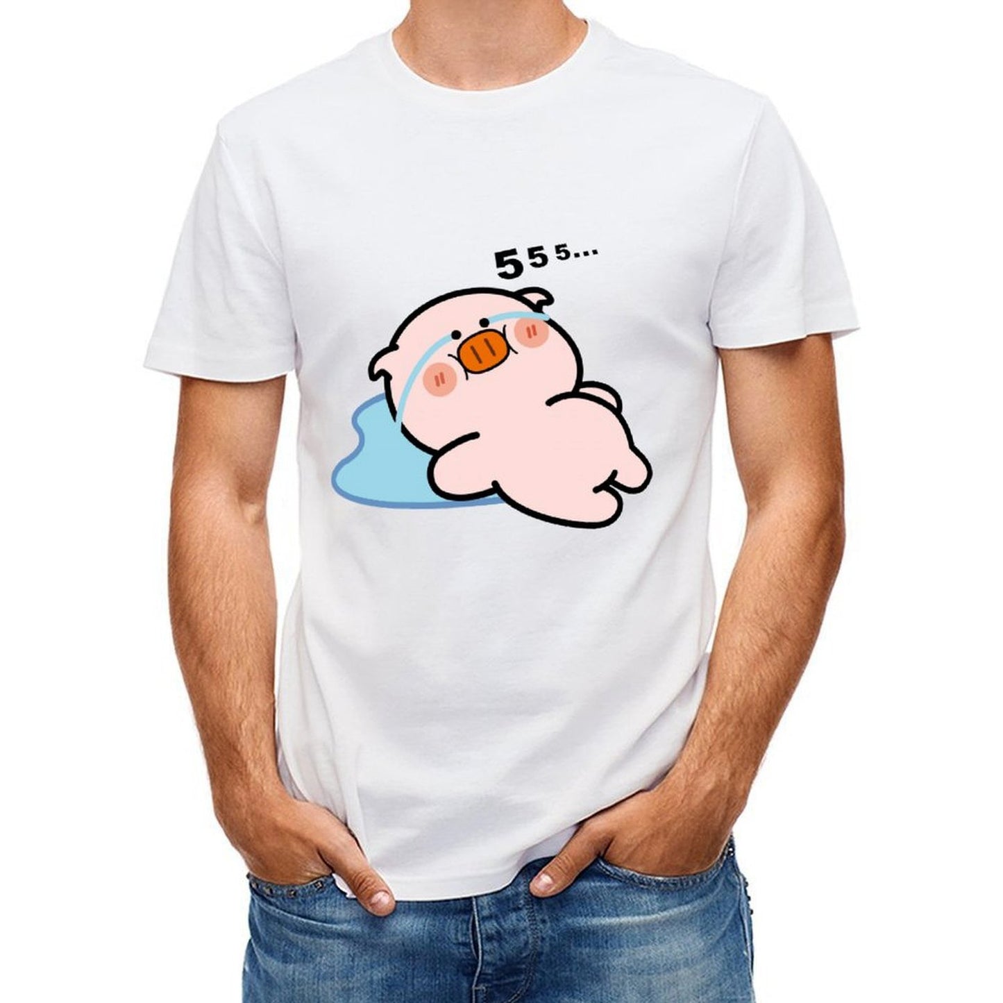 ComfortFit ActiveWear Front Graphic T-shirt