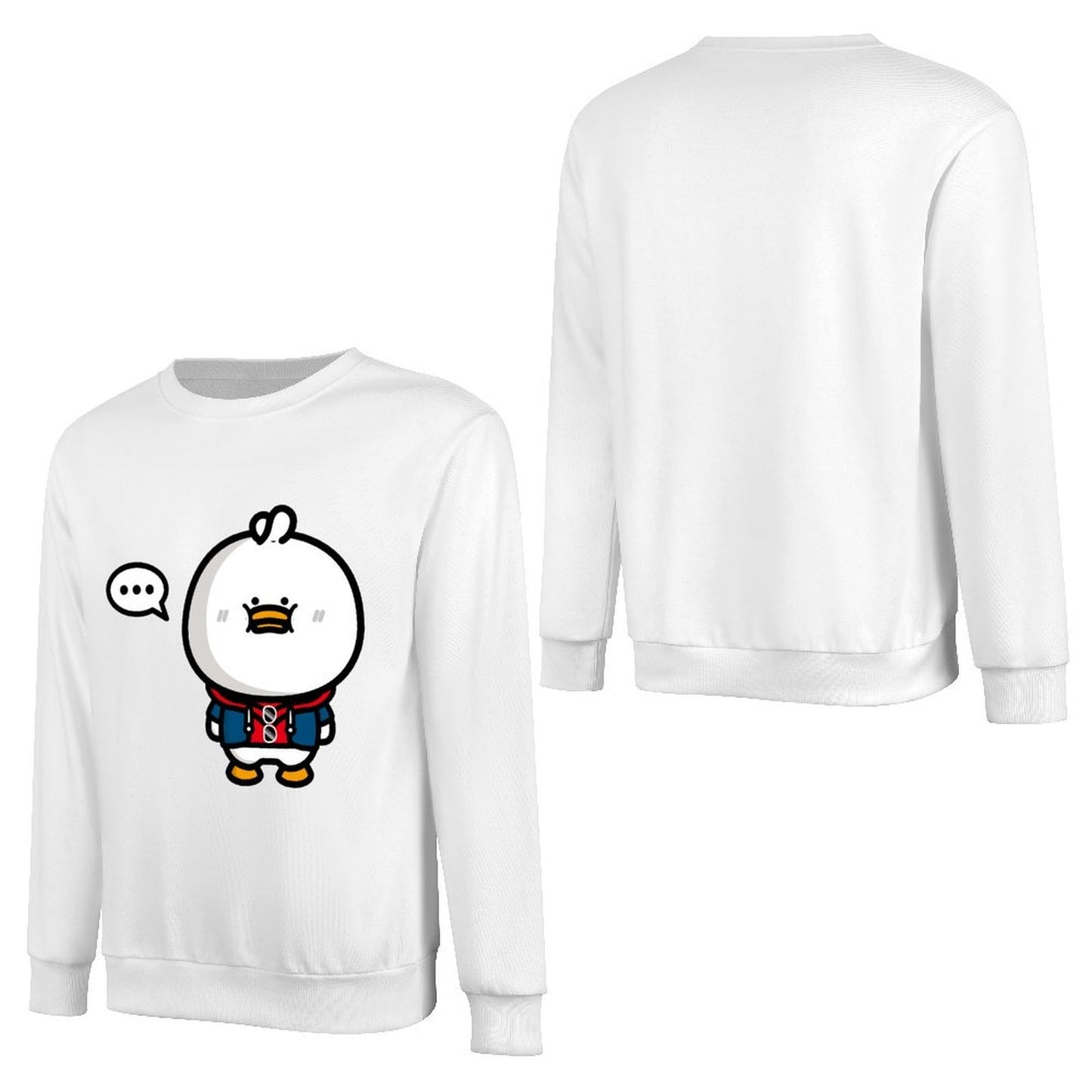 Front Patterned Long Sleeve TopReliable AllDay