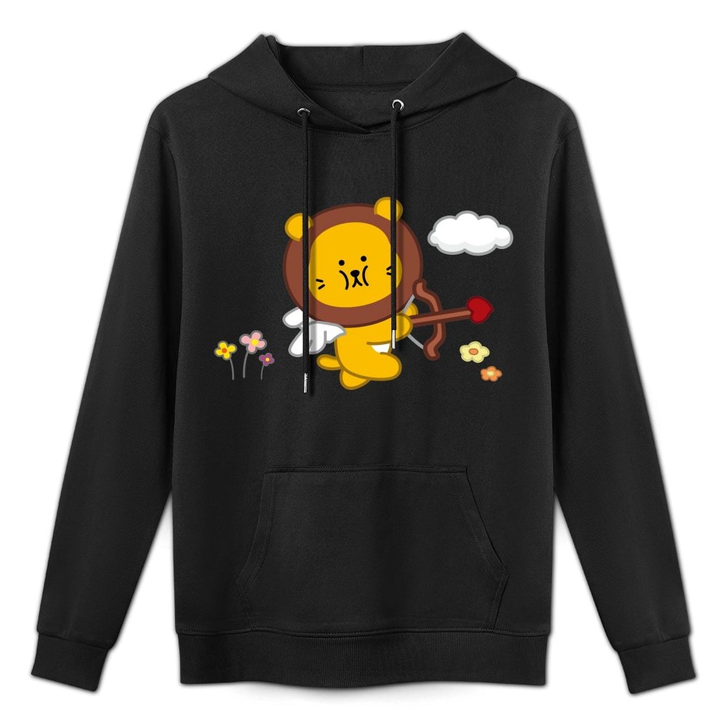 Front Graphic HoodiesColorfast Simple