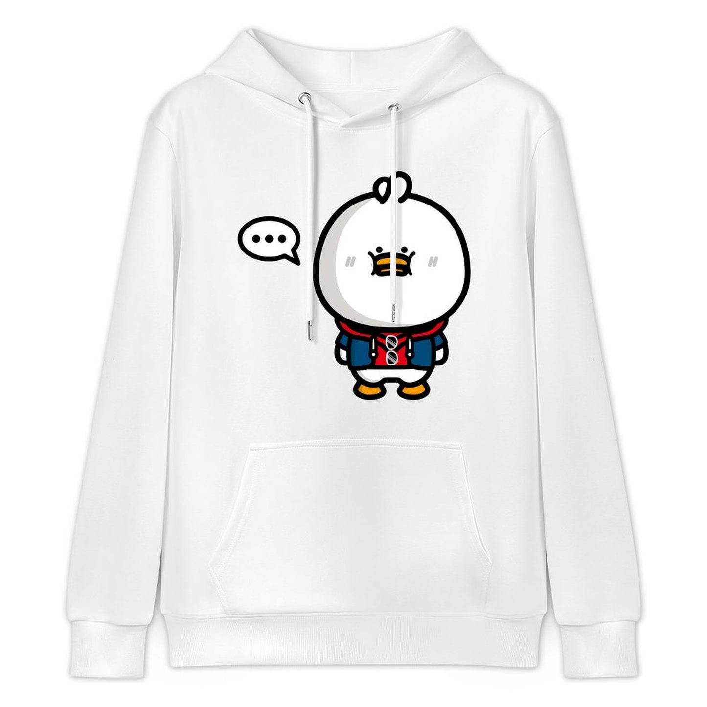 Oversized Signature Front Graphic Hoodies