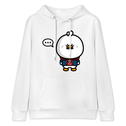 Oversized Signature Front Graphic Hoodies