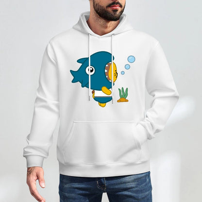 LooseFit Basic Front Graphic Hoodies