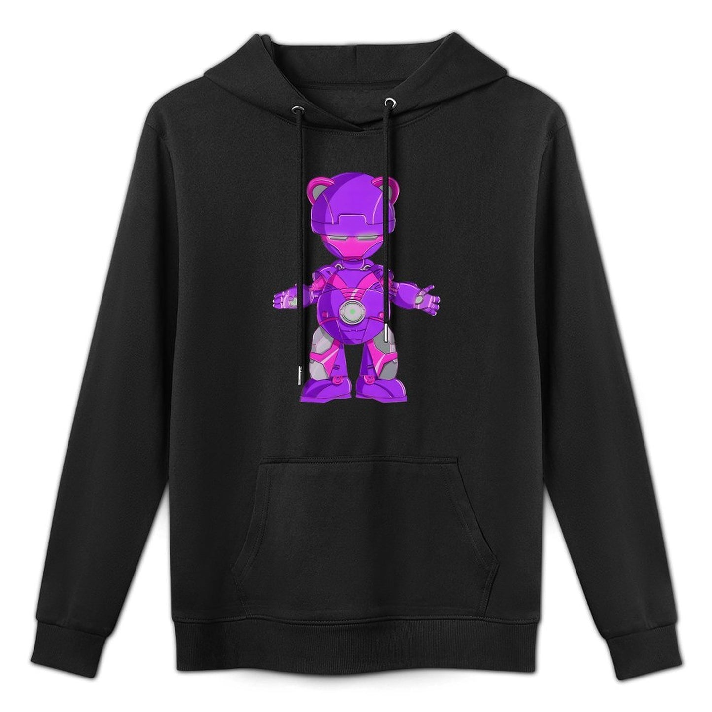 Hoodie Front PatternPocket Tee StreetStyle