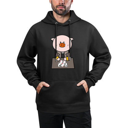 IPBR 250g Hooded Pocket Sweatshirt Front GraphicMen's Hooded  Sweatshirt4001573