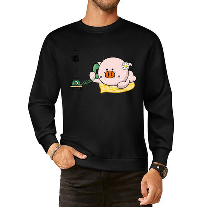 Front Patterned Long Sleeve TopActiveLine StreetStyle