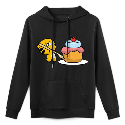 Solid SoftLine Front Graphic Hoodies