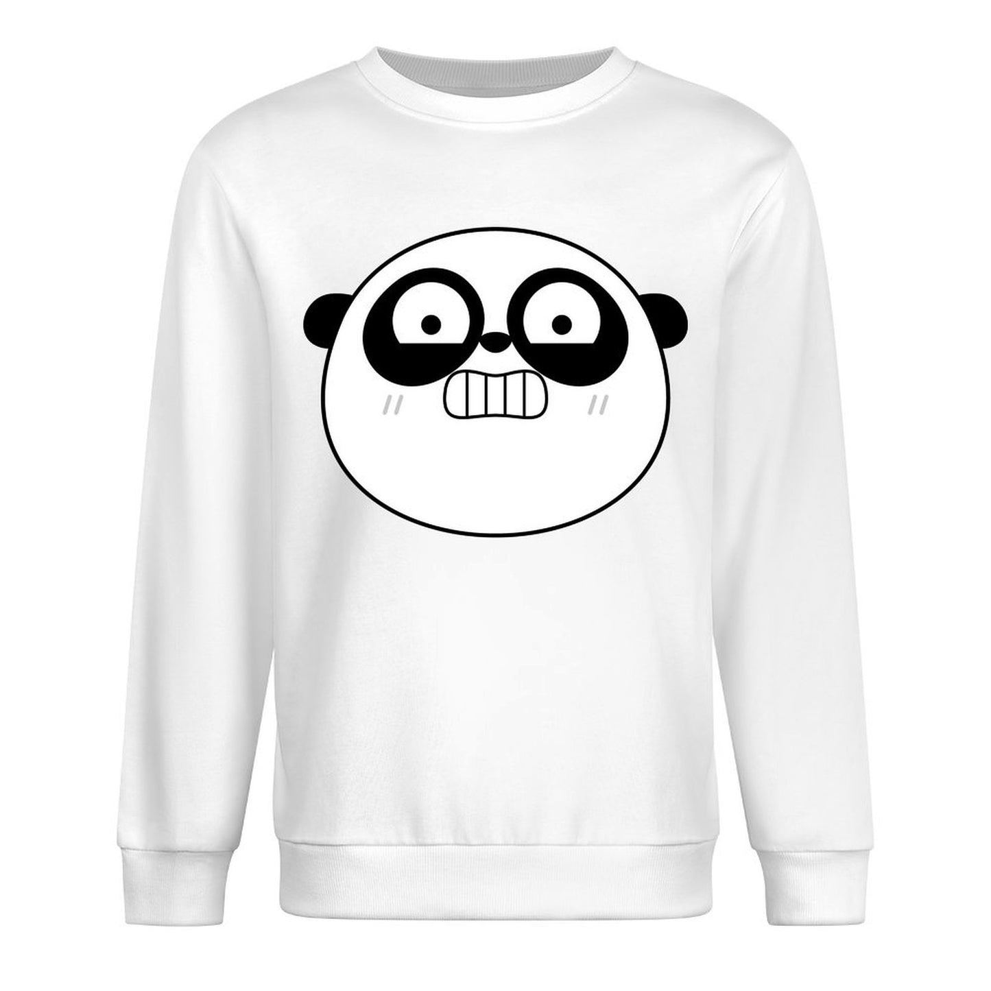 Front Patterned Long Sleeve TopSignature Tear-Resistant