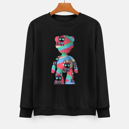IPIB 250g Crew Neck Long Sleeve Sweatshirt Front GraphicCrew Neck Long Sleeve Sweatshirt6000124-4