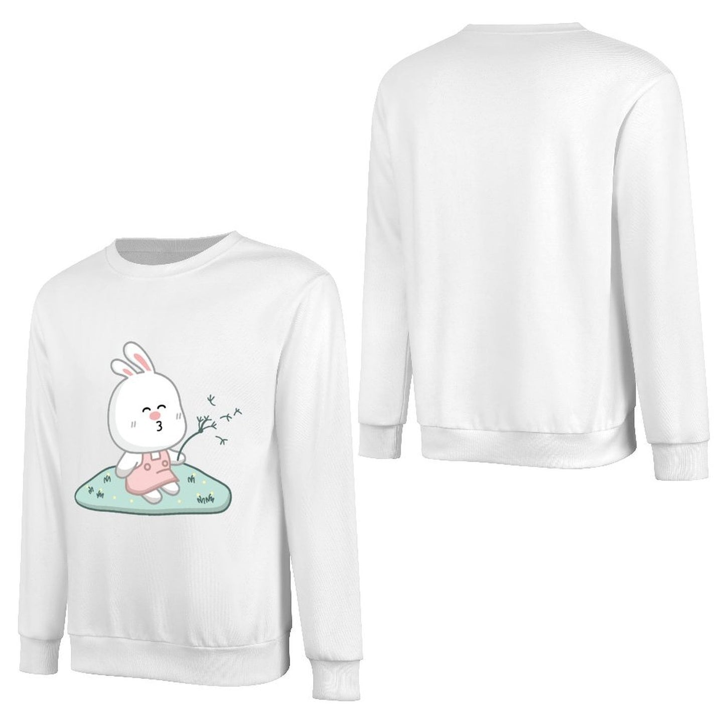 Front Patterned Long Sleeve TopTimelessComfort Clean Edges