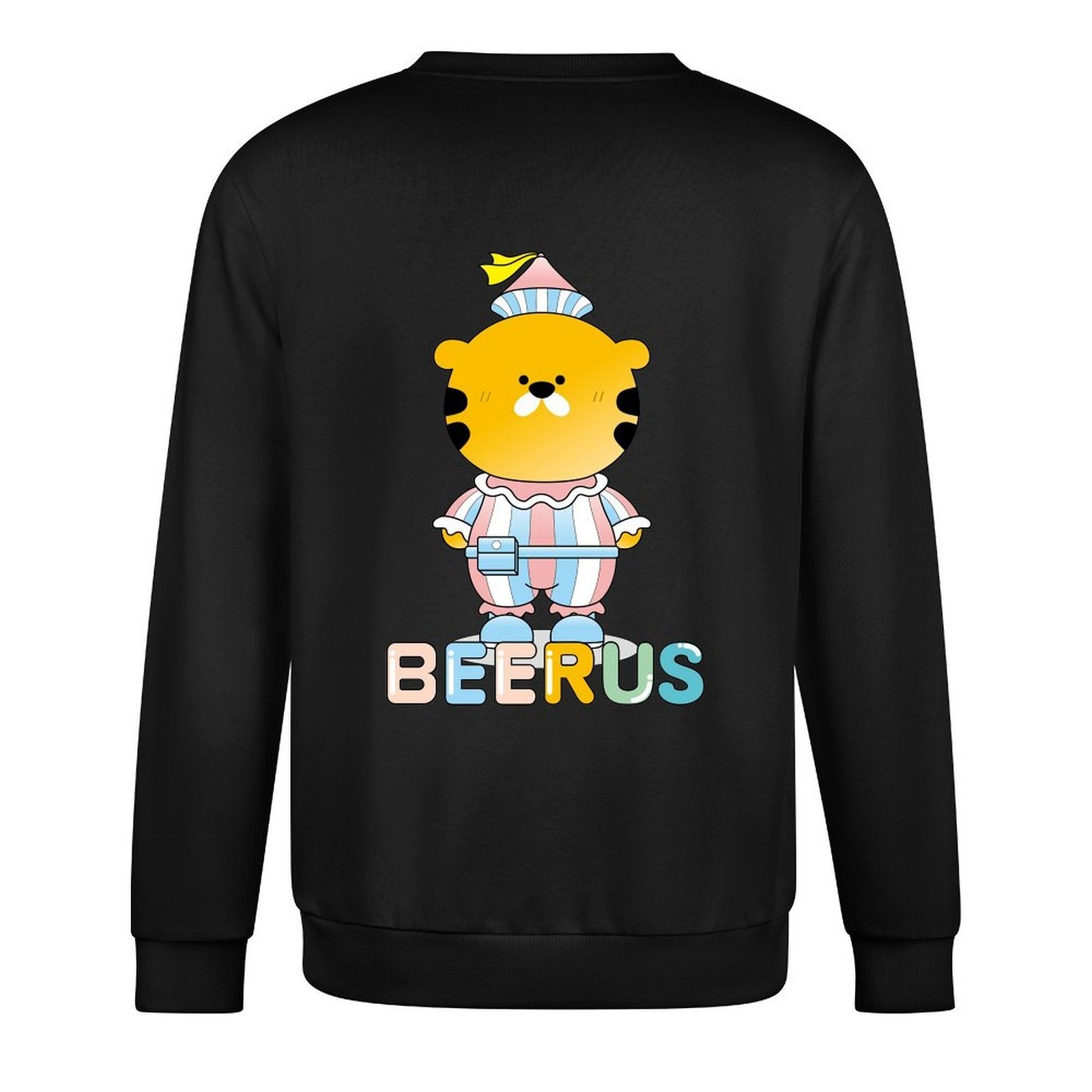 Long-sleeved crew neck sweatshirtEco-Conscious 100% Cotton Long Sleeve