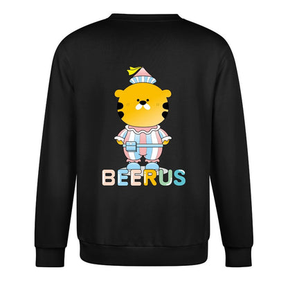 Long-sleeved crew neck sweatshirtEco-Conscious 100% Cotton Long Sleeve