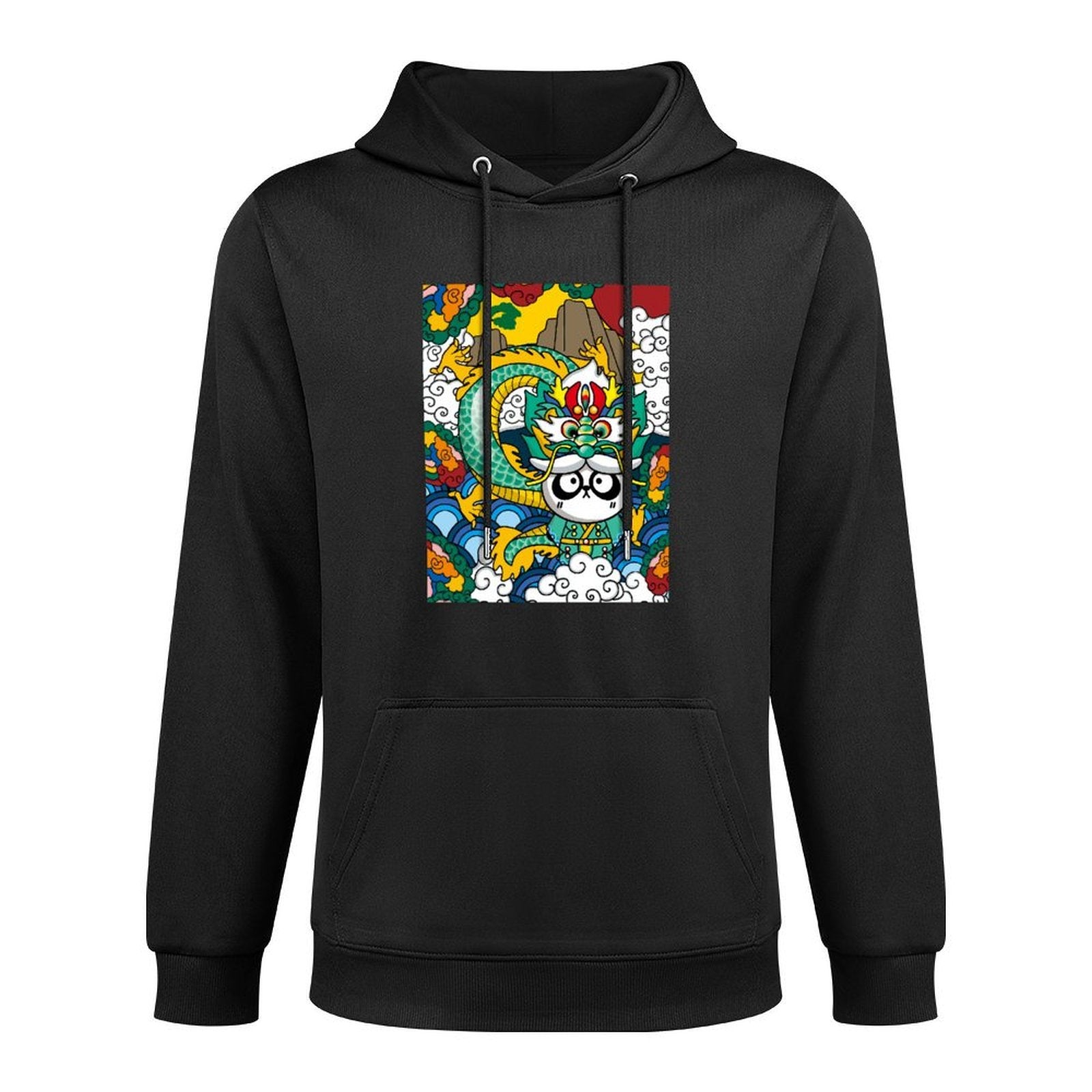 Front Graphic HoodiesSleek Neat