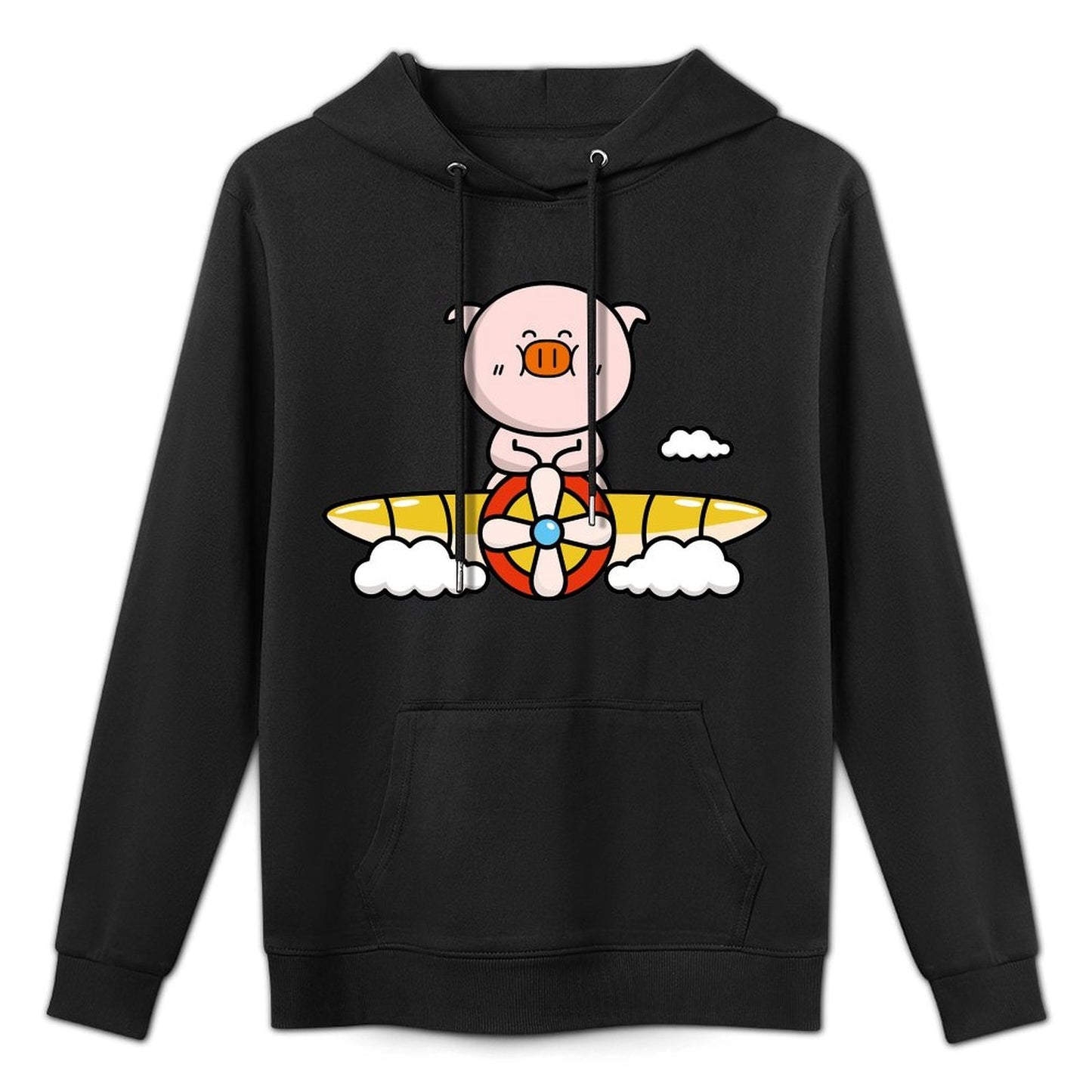 Fundraising Street Front Graphic Hoodies