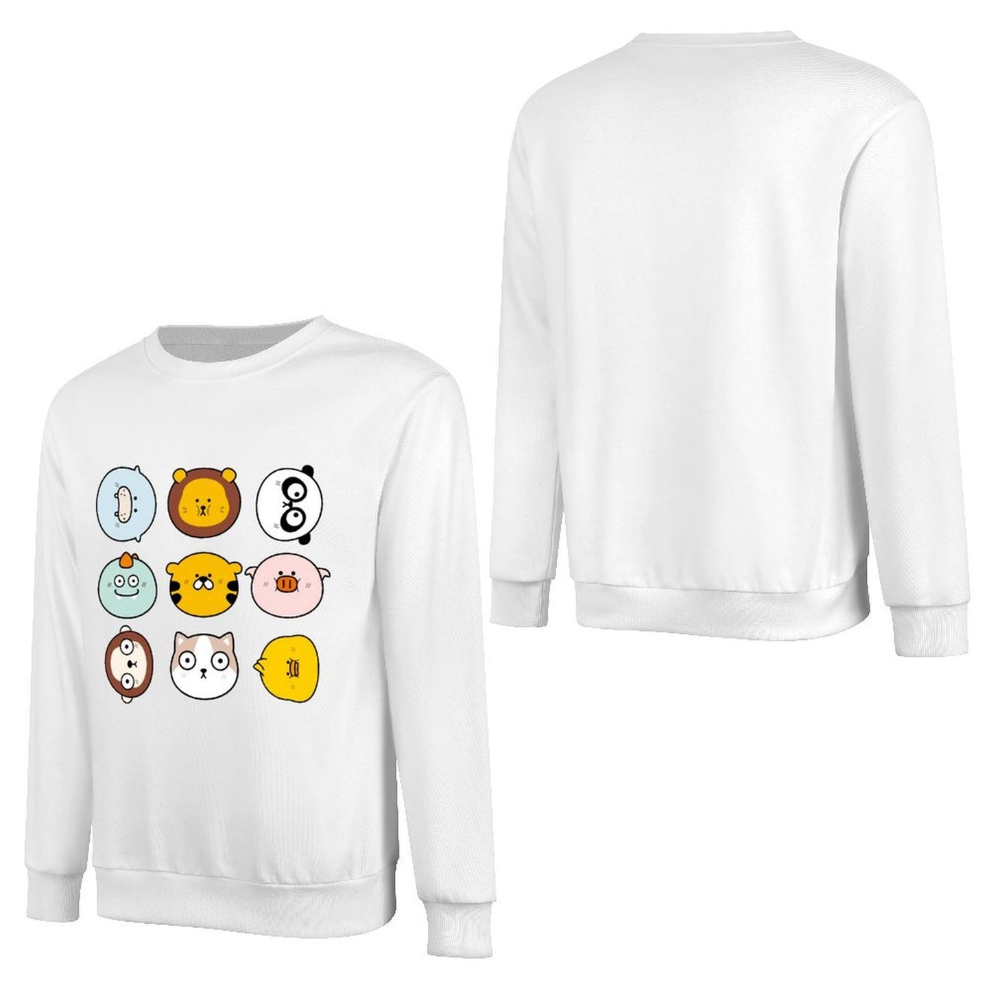 Front Patterned Long Sleeve TopEco-Conscious Performance