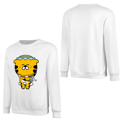 Front Patterned Long Sleeve TopStandard Essential