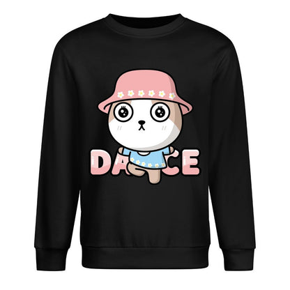 Front Patterned Long Sleeve TopBreathable