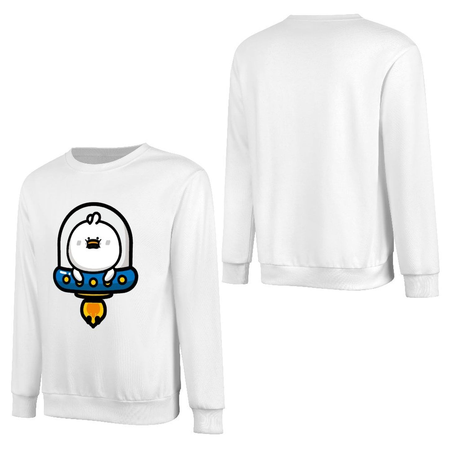 Front Patterned Long Sleeve TopAllSeason ClassicSeries