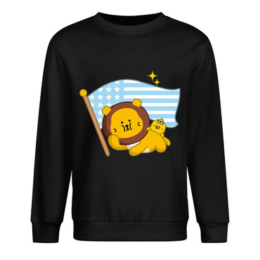 Front Patterned Long Sleeve TopEdition AllDay