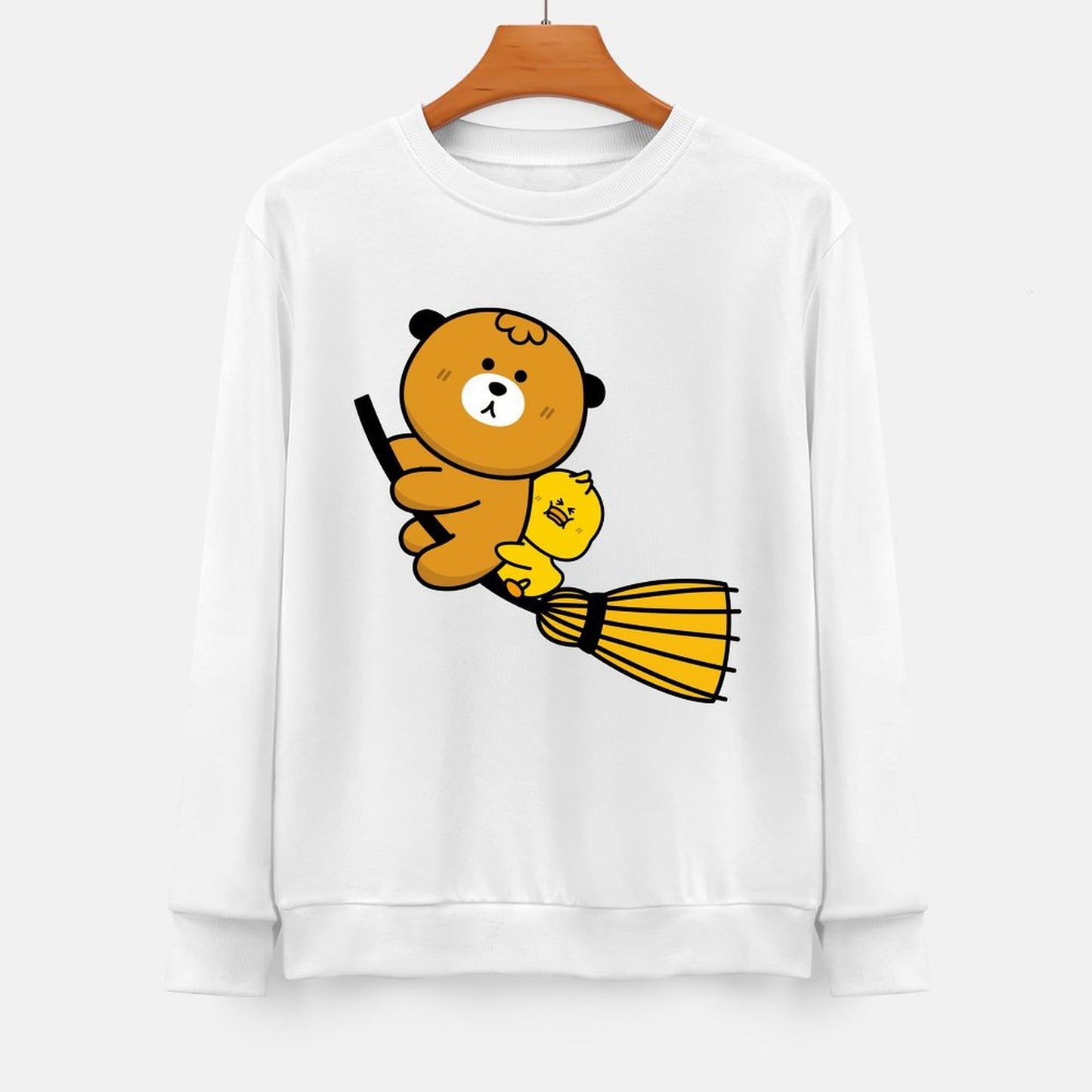 Front Patterned Long Sleeve TopRelaxed ActiveLine