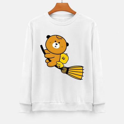 Front Patterned Long Sleeve TopRelaxed ActiveLine