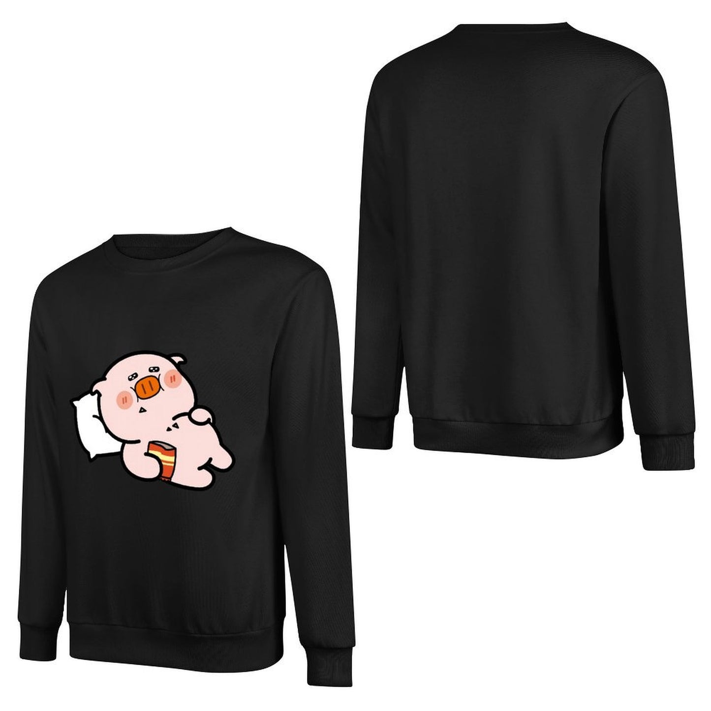 Front Patterned Long Sleeve TopWrinkle-Free SmoothWear