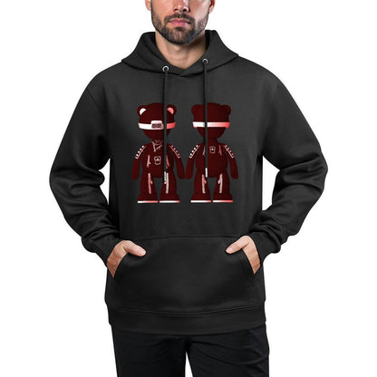 IPIB 250g Hooded Pocket Sweatshirt Front GraphicMen's Hooded  Sweatshirt6000093-3