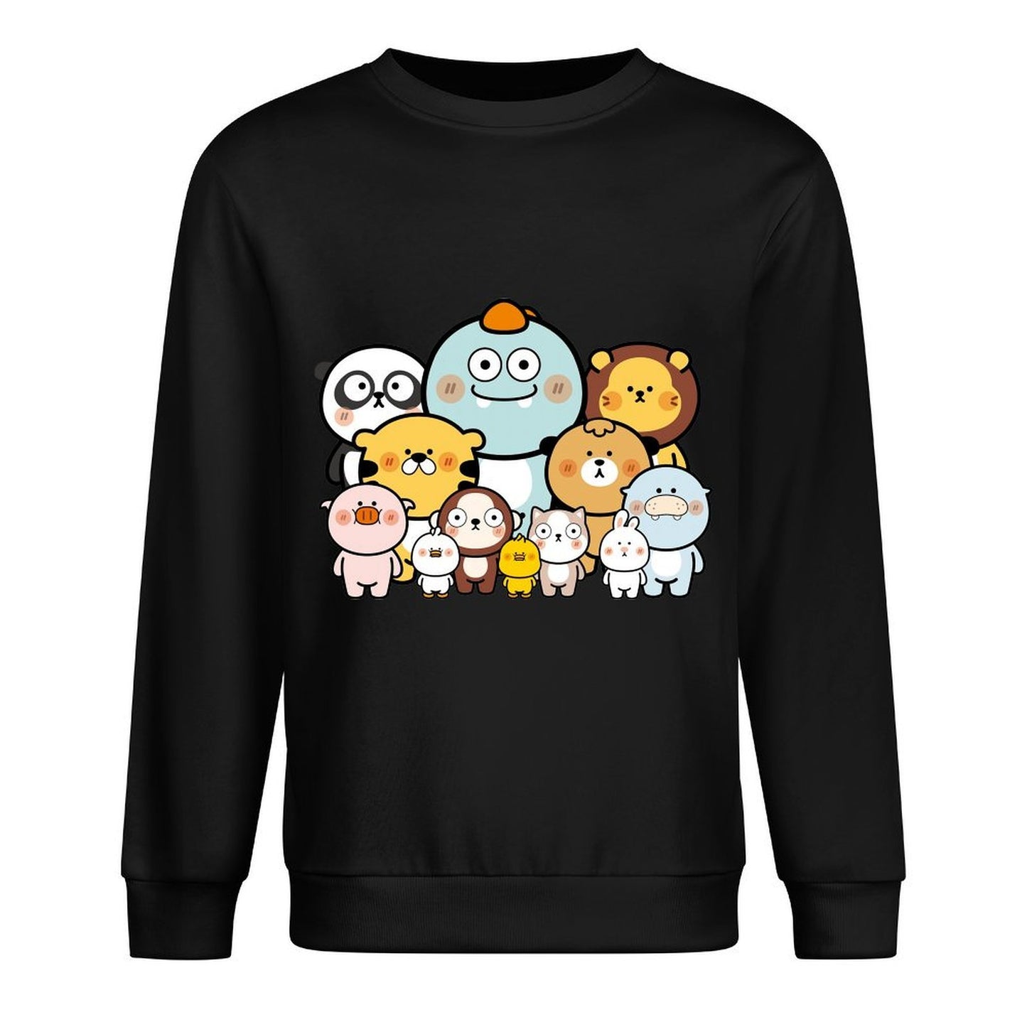 Front Patterned Long Sleeve TopEverydayTee Solid