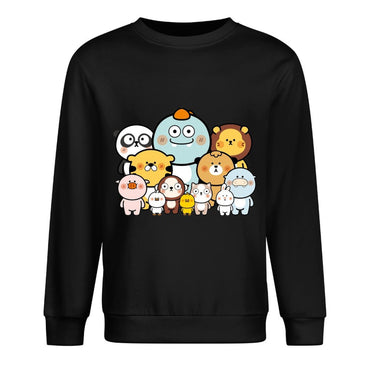 Front Patterned Long Sleeve TopEverydayTee Solid