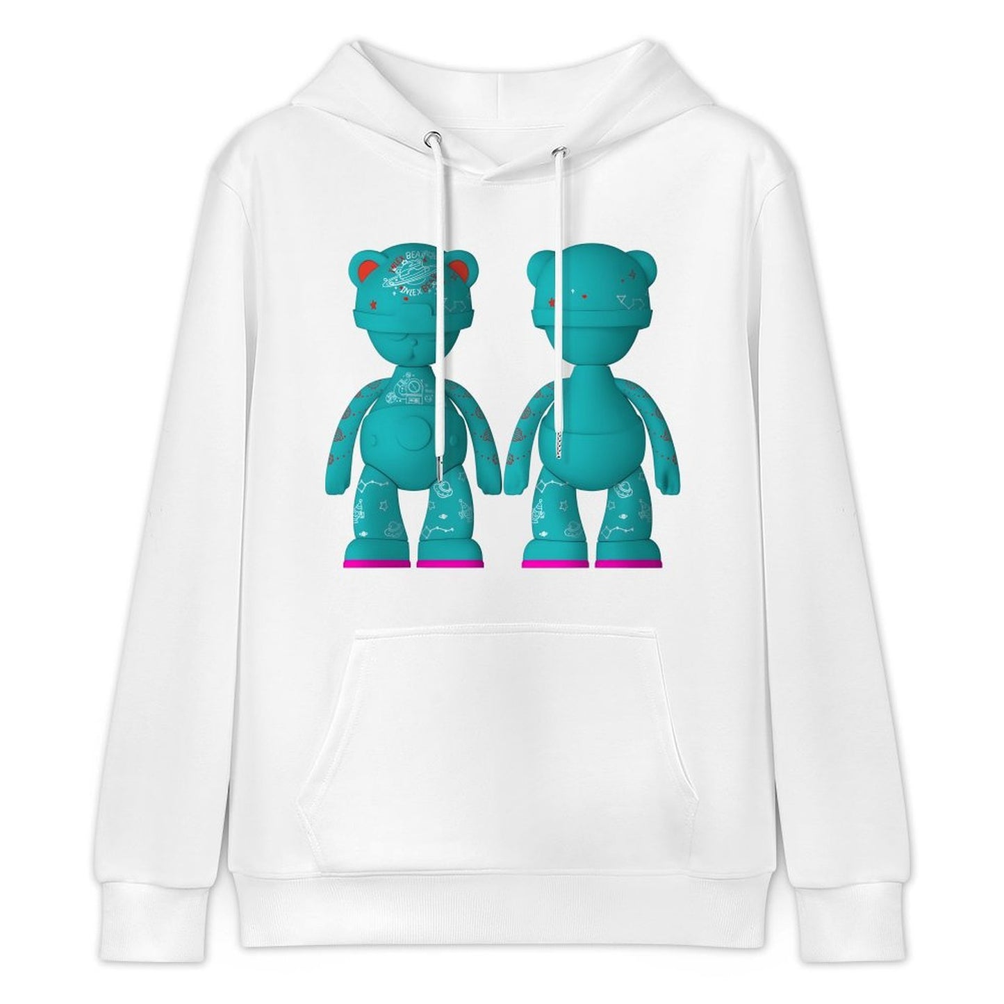 Hoodie Front PatternMinimalist Shrink-Resistant